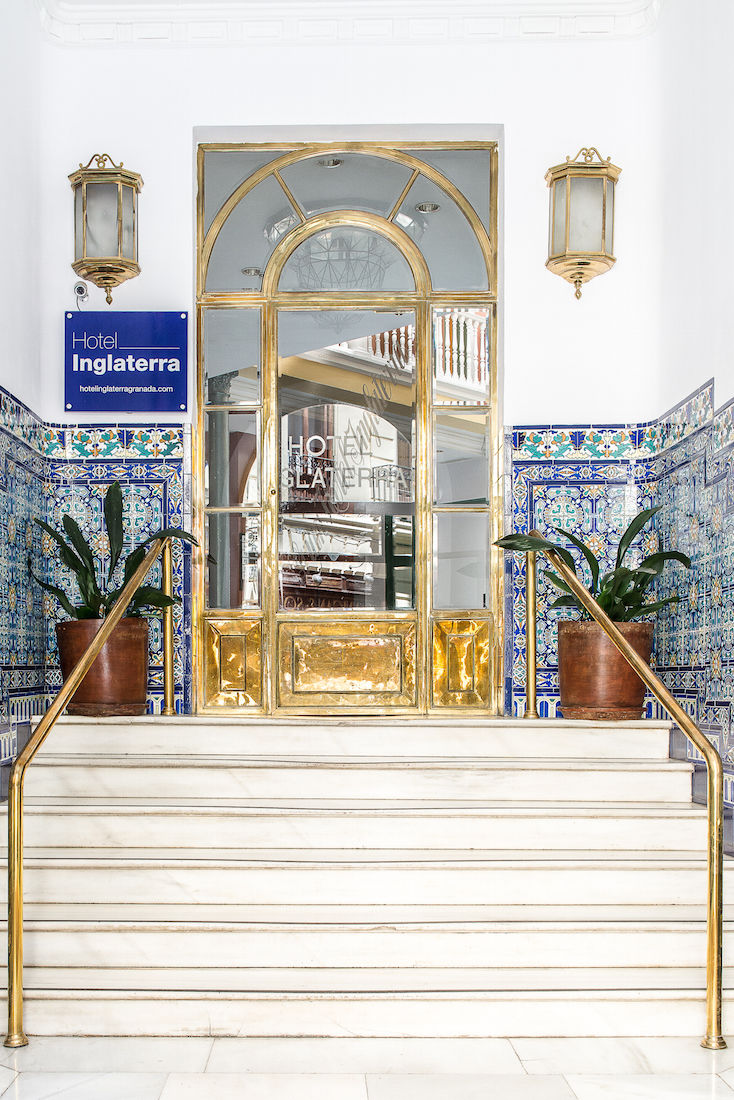 Hotel Inglaterra Granada Exterior foto